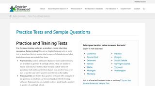 
                            7. Practice Tests and Sample Questions - Smarter Balanced ...