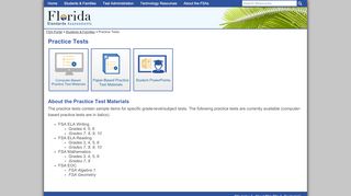 
                            3. Practice Tests - FSA Portal