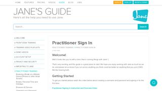 
                            3. Practitioner Sign In | Jane App - Practice …