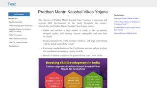 
                            7. Pradhan Mantri Kaushal Vikas Yojana - Key …