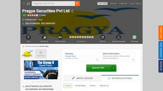 
                            2. Pragya Securities Pvt Ltd, Ghatkopar East - Security Services ...