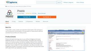 
                            7. Praxis Reviews and Pricing - 2019 - Capterra