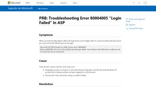 
                            6. PRB: Troubleshooting Error 80004005 