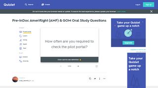 
                            9. Pre-InDoc Ameriflight (AMF) & GOM Oral Study Questions Flashcards ...