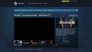 
                            6. Pre-Purchase Vampire: The Masquerade® - Bloodlines™ 2