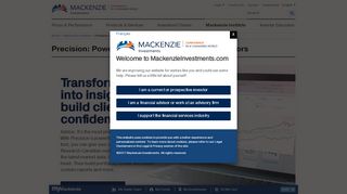 
                            5. Precision: Powered by Mackenzie, Built for …
