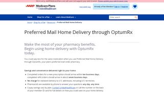 
                            4. Preferred Mail Home Delivery through OptumRx | AARP ...
