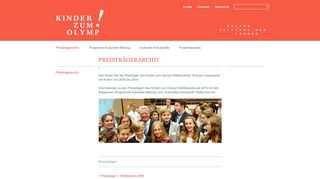 
                            8. Preisträgerarchiv - kinderzumolymp.de