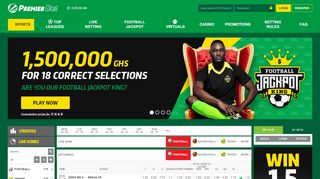 
                            6. PremierBet Ghana: Premier Bet Online Betting