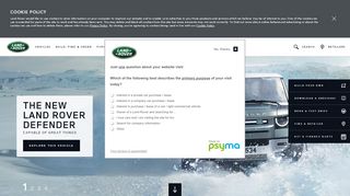 
                            7. Premium 4x4 Vehicles & Luxury SUVs - Land Rover UK