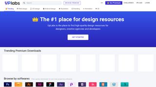 
                            10. Premium UI Downloads - UpLabs