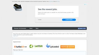 
                            8. PremiumLeech.eu - Premium Link Generator