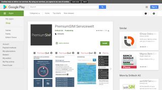 
                            8. PremiumSIM Servicewelt – Apps bei Google Play