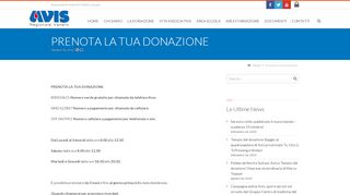 
                            9. PRENOTA LA TUA DONAZIONE | Avis Regionale …