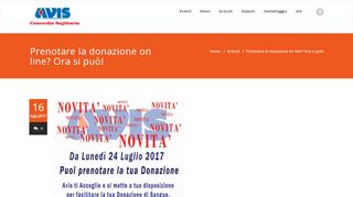 
                            6. Prenotare la donazione on line? Ora si può! – AVIS ...