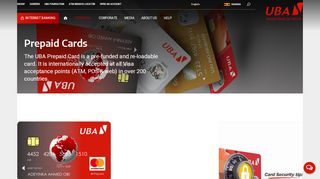 
                            4. Prepaid Cards - UBA Uganda