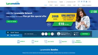 
                            5. Prepaid SIM Card, Pay As You Go SIM Only ... - lycamobile.ie