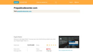 
                            5. Prepaidcodecenter.com: Digital Wallet