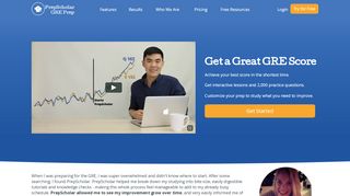 
                            7. PrepScholar - GRE Prep Courses, Customized GRE On Demand