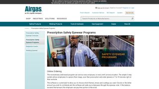
                            5. Prescription Safety Eyewear Programs | Airgas