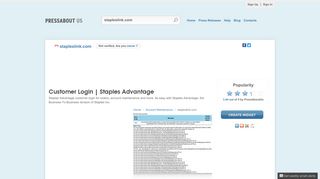 
                            8. Press About stapleslink.com - Customer Login | …