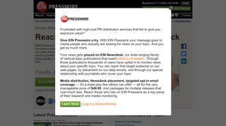 
                            1. Press Release Distribution & World Media Directory by EIN Presswire