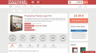 
                            3. Prestashop Module PopUp Login Block