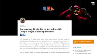 
                            2. Preventing Brute Force Attacks with Drupal Login Security ...