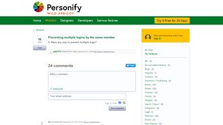 
                            4. Preventing multiple logins by the same member – Wild Apricot Forums