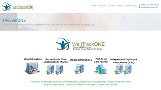 
                            4. PreventONE - WellTrackONE CorporationWellTrackONE Corporation