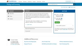 
                            5. Pricing and Licensing - MATLAB & Simulink - MathWorks