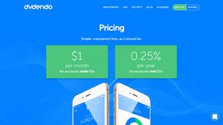 
                            2. Pricing | Dvdendo