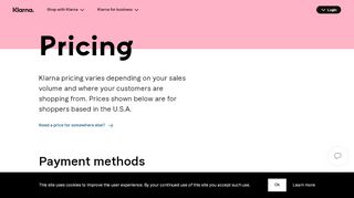 
                            9. Pricing | Klarna US - klarna-web-client …