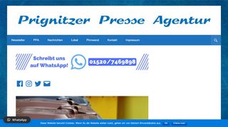 
                            1. Prignitzer Presse Agentur | PPA