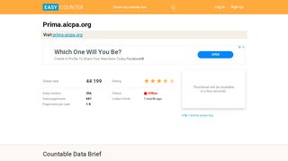 
                            9. Prima.aicpa.org - Easy Counter