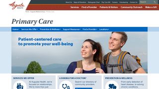 
                            7. Primary Care | Augusta Health | Augusta Health