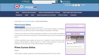 
                            5. Prime Cursos Online - socursos.net