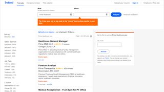 
                            5. Prime Healthcare Jobs, Employment | Indeed.com