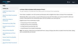 
                            5. Prime Video: Help