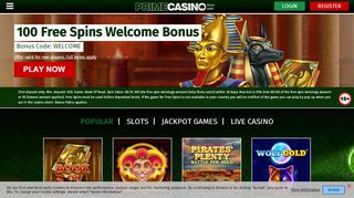 
                            4. PrimeCasino: Online casino & slots - 100 free spins