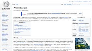 
                            3. Primeo Energie - Wikipedia