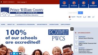 
                            9. Prince William County Public Schools: Home