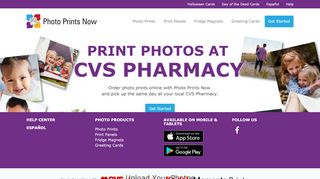 
                            2. Print photos at CVS Pharmacy with Photo Prints Now