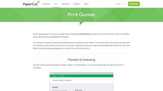 
                            5. Print Quotas - PaperCut Software