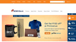 
                            7. Printvenue Offer - ICICI Bank