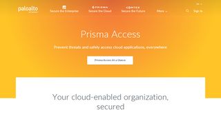 
                            10. Prisma Access - Consistent Security Anywhere - Palo Alto Networks