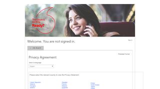 
                            9. Privacy Agreement - vodafone.taleo.net