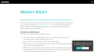 
                            6. Privacy - Kantar Futures | Kantar Futures
