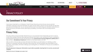 
                            5. Privacy Policy - KE Adventure Travel