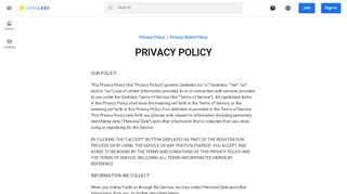 
                            9. Privacy Policy | Qwiklabs